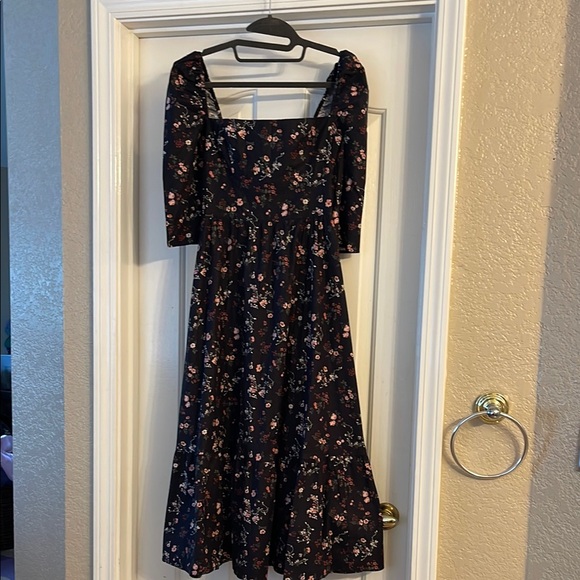 Reformation Dresses & Skirts - Reformation Floral Black Dress size 2